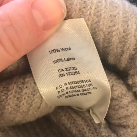 Wilfred palmier sweater size xxs in tan - Picture 6 of 7